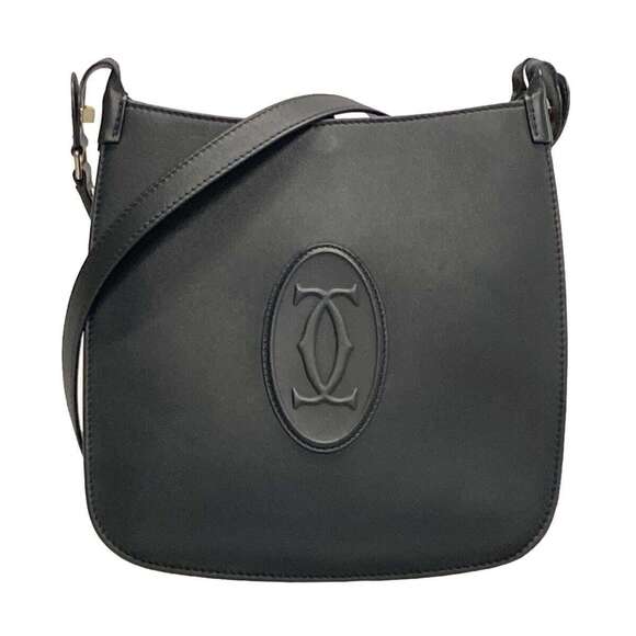 Cartier Handbags - Auth Cartier Hobo Bag Sm Must De Black #136655C89B